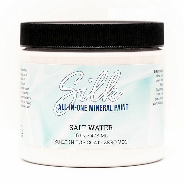 Salt Water Silk Paint