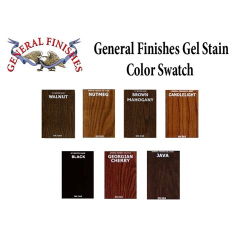 General Finishes Gel Stain, Java